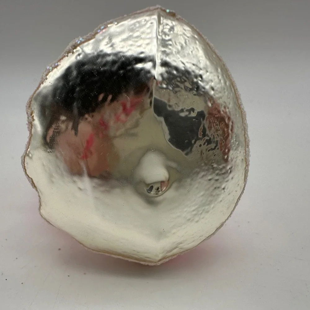 Christopher Radko HEAVENLY TRIUMPH 1996 Christmas Ornament, Angel, Horn, Pink‎